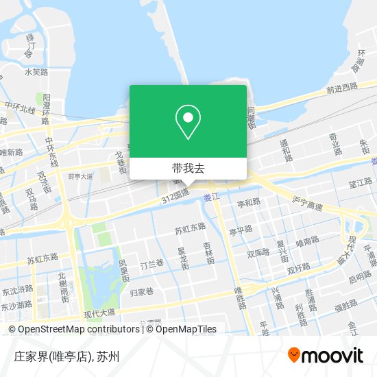 庄家界(唯亭店)地图