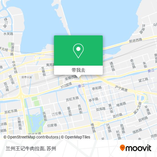 兰州王记牛肉拉面地图