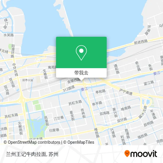 兰州王记牛肉拉面地图
