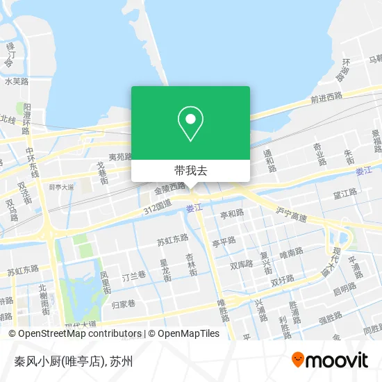 秦风小厨(唯亭店)地图