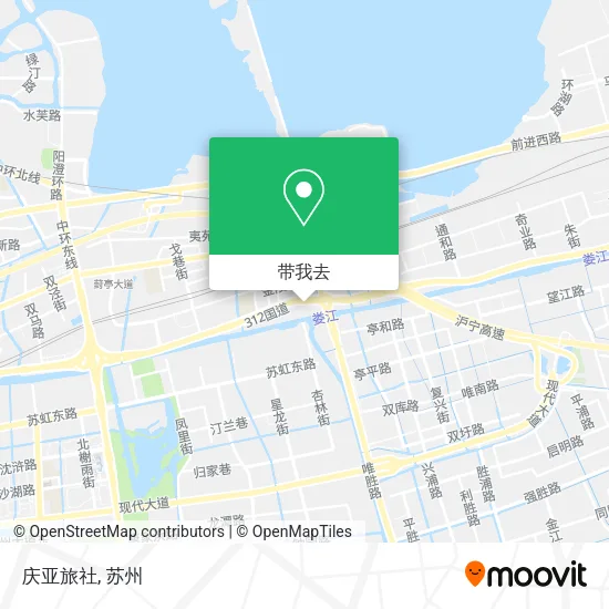 庆亚旅社地图