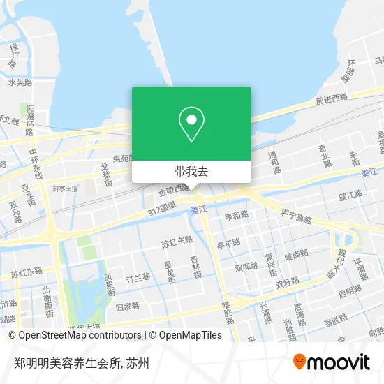 郑明明美容养生会所地图