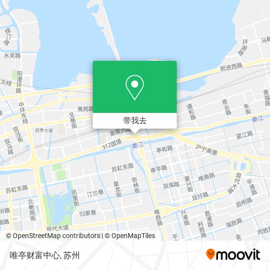 唯亭财富中心地图