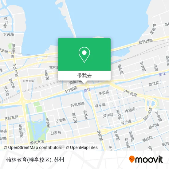 翰林教育(唯亭校区)地图