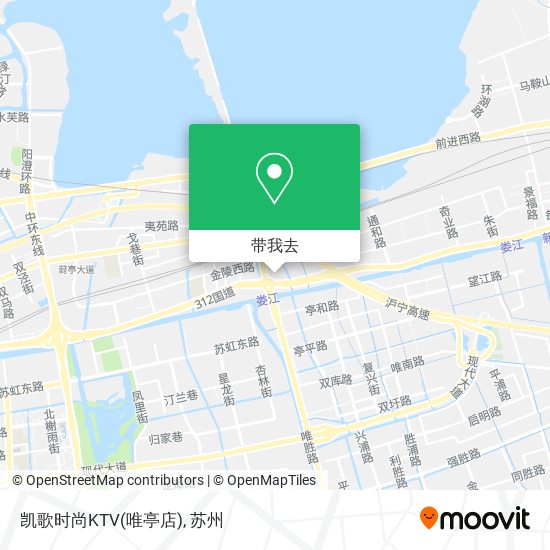 凯歌时尚KTV(唯亭店)地图