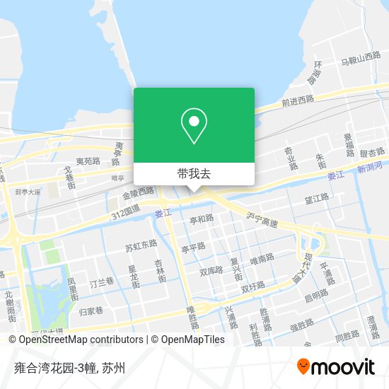 雍合湾花园-3幢地图
