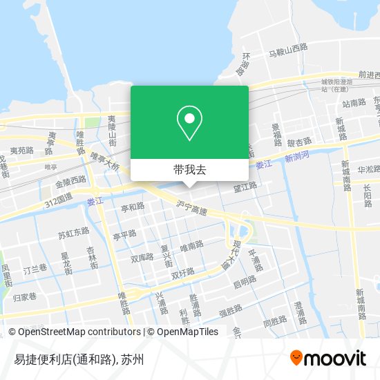 易捷便利店(通和路)地图