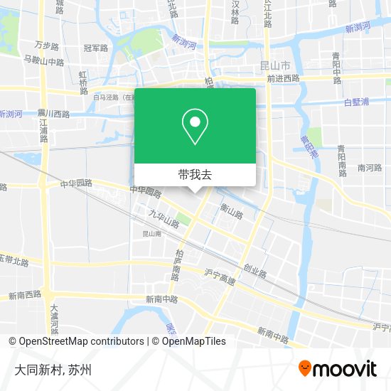 大同新村地图