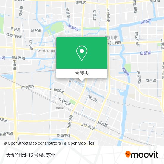天华佳园-12号楼地图