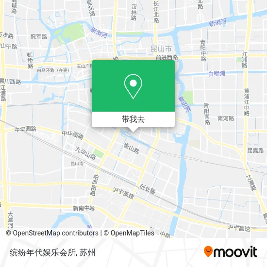 缤纷年代娱乐会所地图