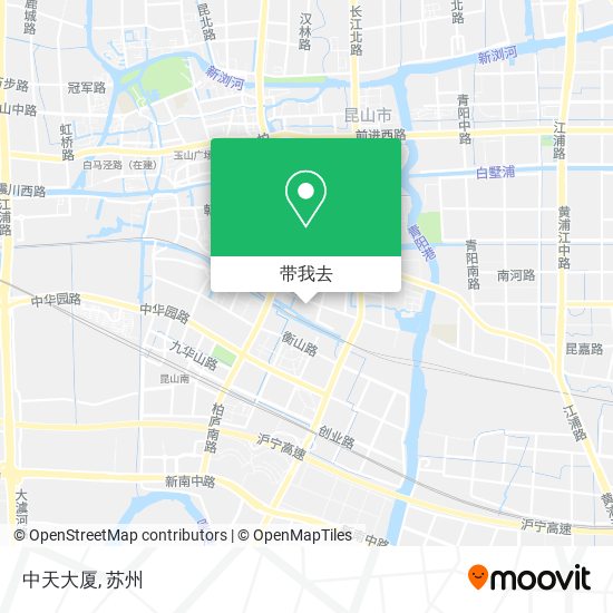 中天大厦地图