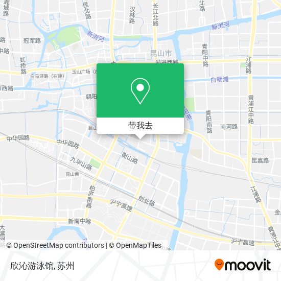 欣沁游泳馆地图
