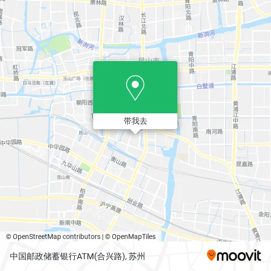 中国邮政储蓄银行ATM(合兴路)地图