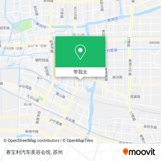 赛宝利汽车美容会馆地图
