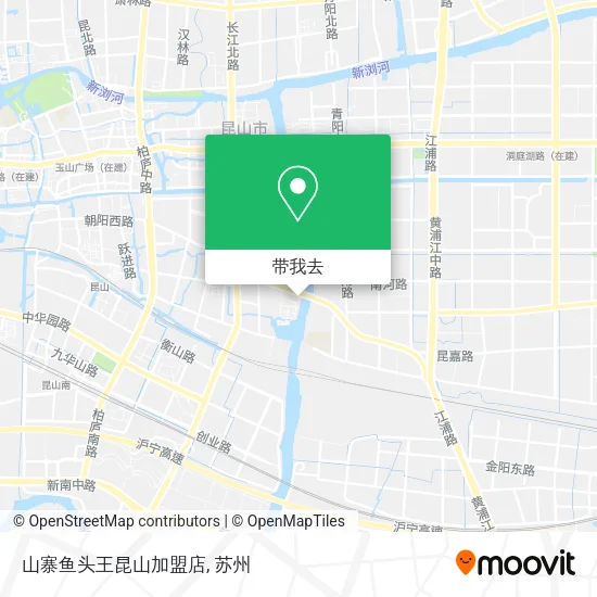 山寨鱼头王昆山加盟店地图