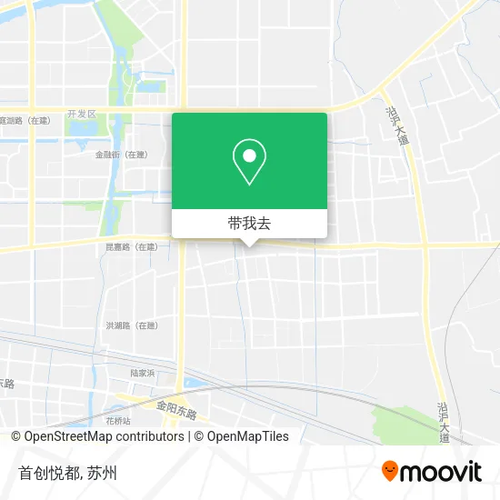 首创悦都地图