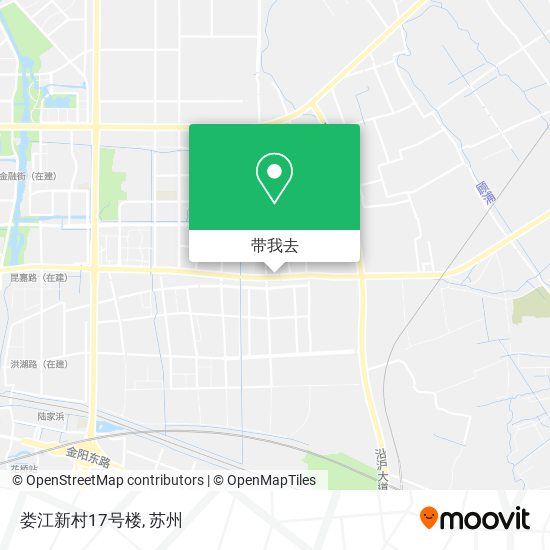娄江新村17号楼地图