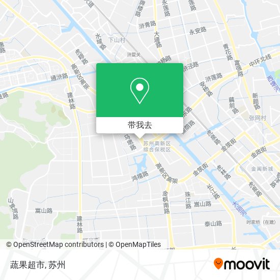 蔬果超市地图