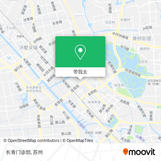 长青门诊部地图