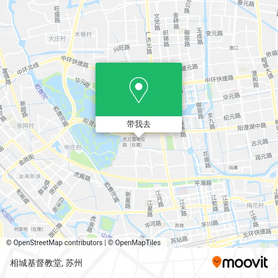相城基督教堂地图