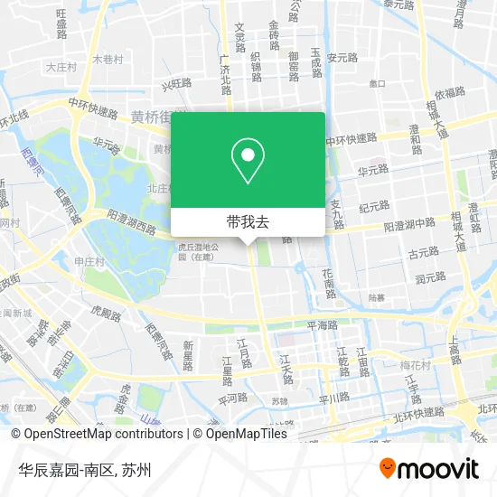 华辰嘉园-南区地图