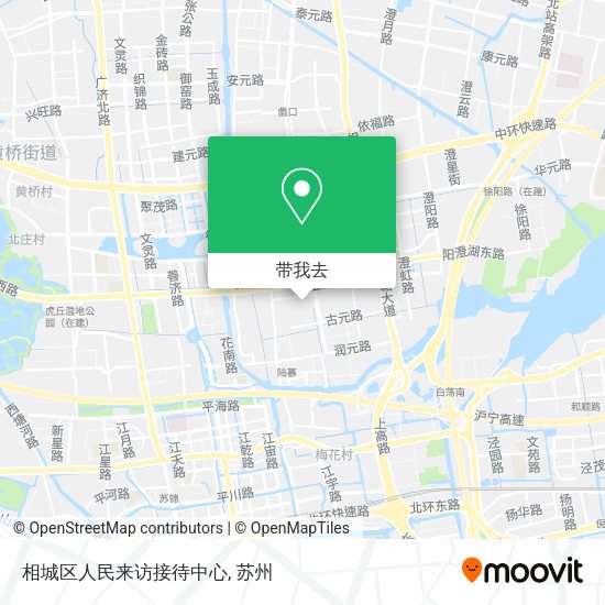 相城区人民来访接待中心地图