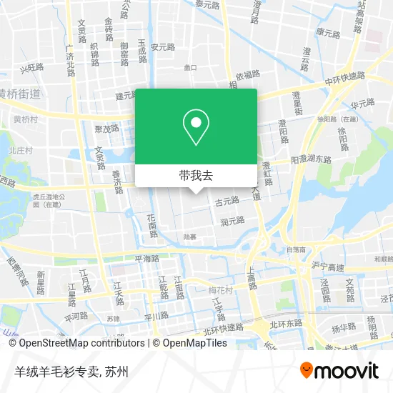 羊绒羊毛衫专卖地图