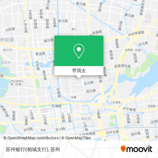苏州银行(相城支行)地图