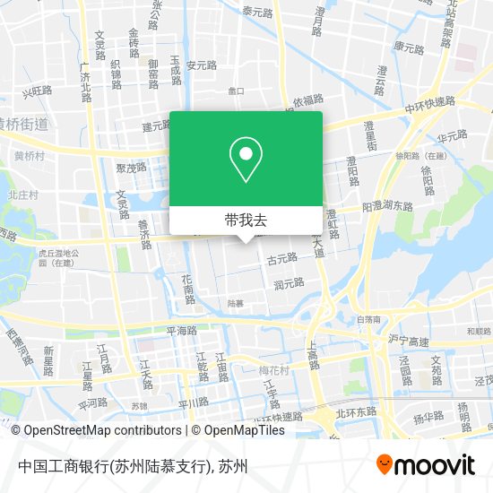 中国工商银行(苏州陆慕支行)地图