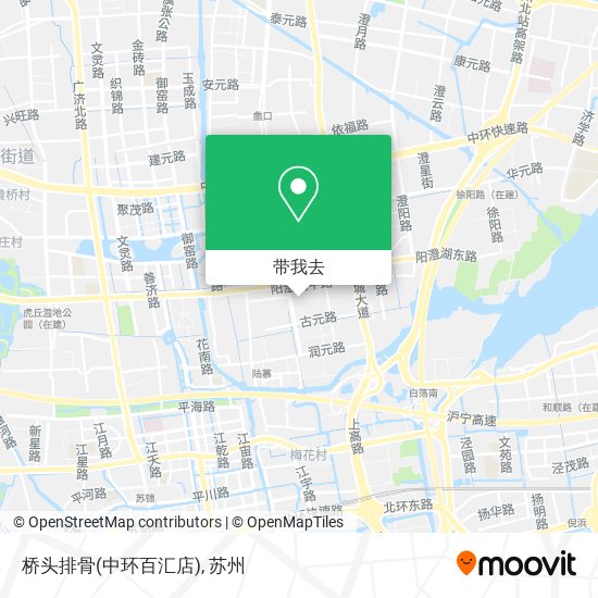 桥头排骨(中环百汇店)地图