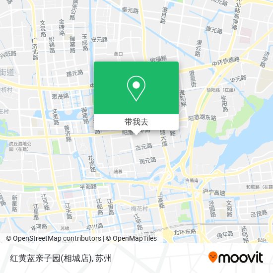 红黄蓝亲子园(相城店)地图