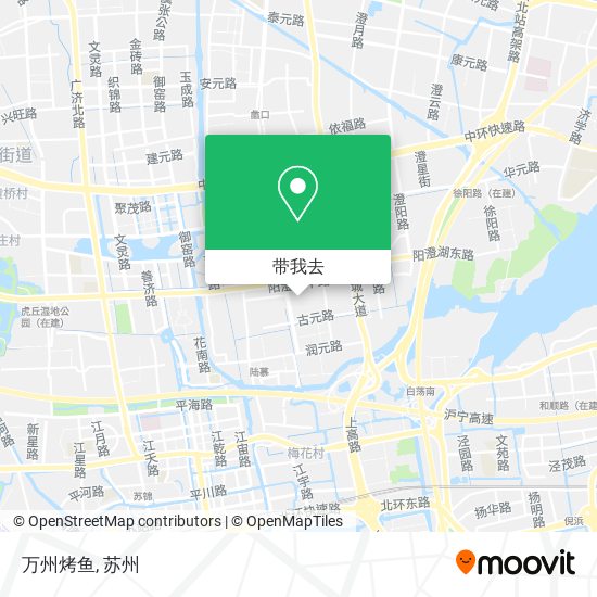 万州烤鱼地图