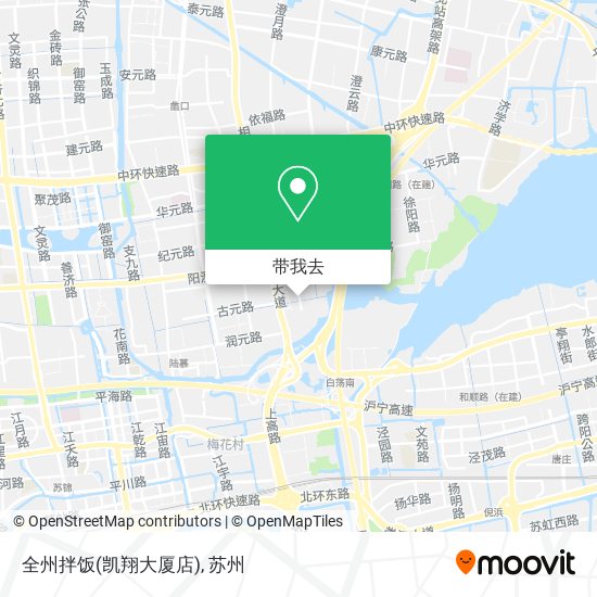 全州拌饭(凯翔大厦店)地图