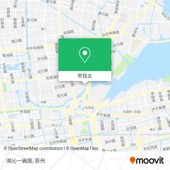 湖沁一碗面地图