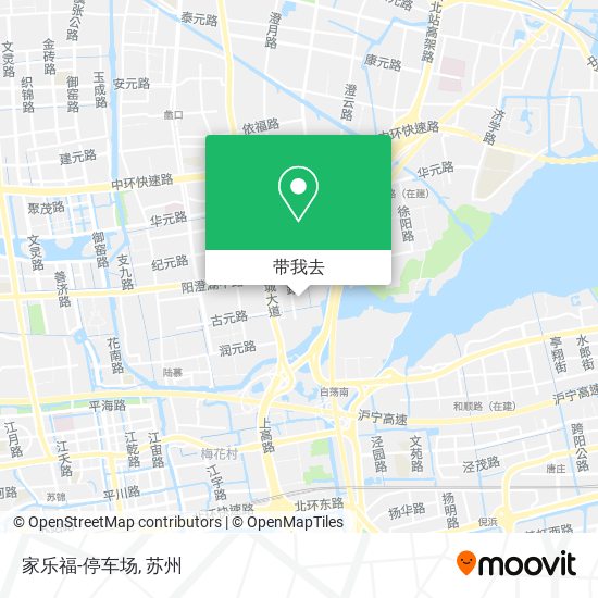 家乐福-停车场地图