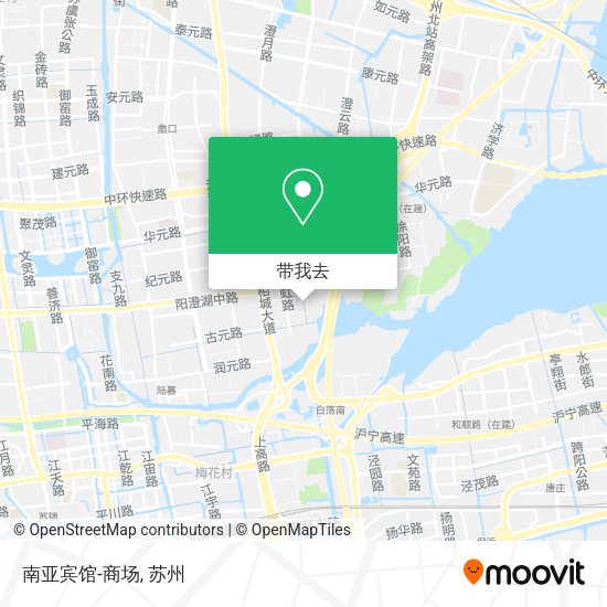 南亚宾馆-商场地图