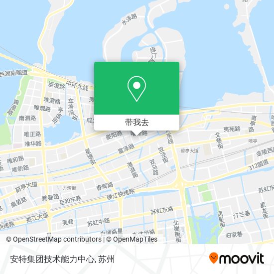 安特集团技术能力中心地图