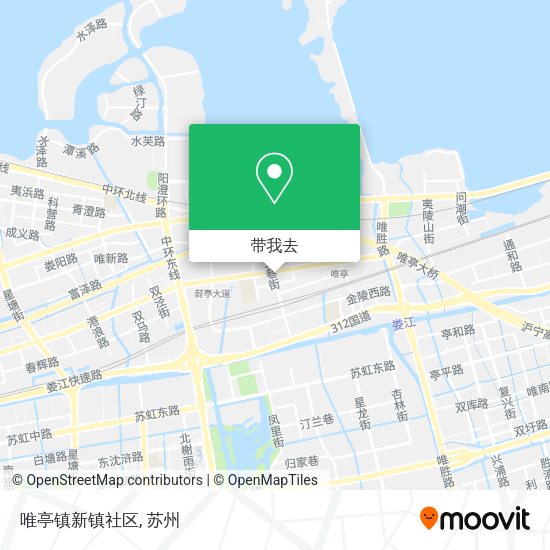 唯亭镇新镇社区地图