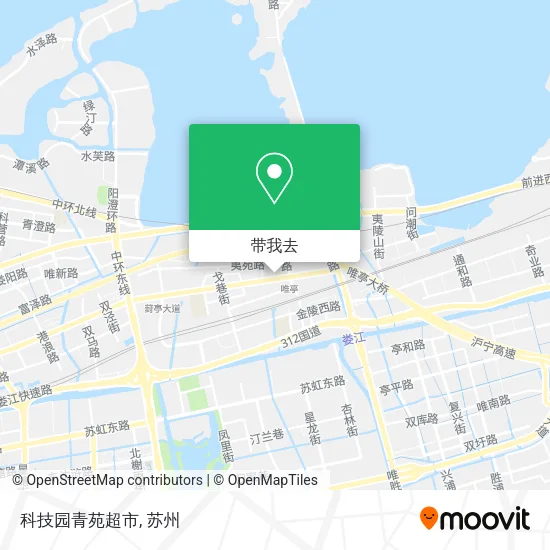 科技园青苑超市地图
