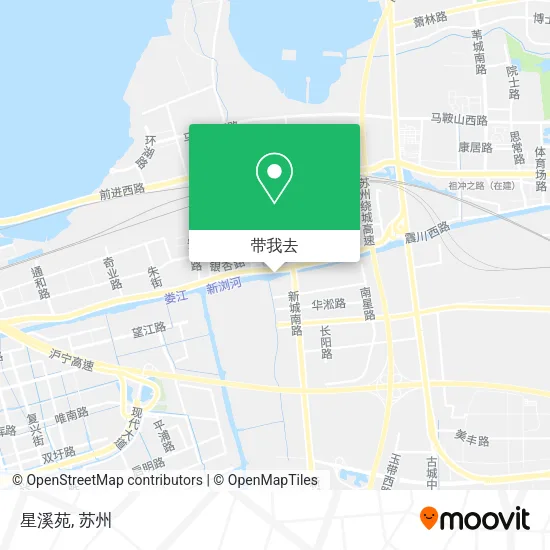 星溪苑地图