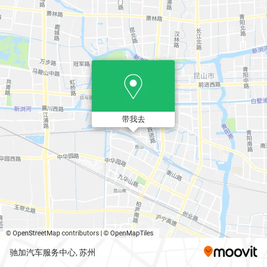 驰加汽车服务中心地图