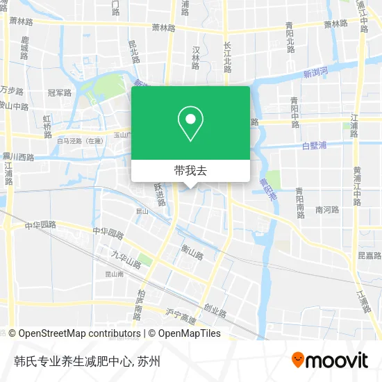 韩氏专业养生减肥中心地图