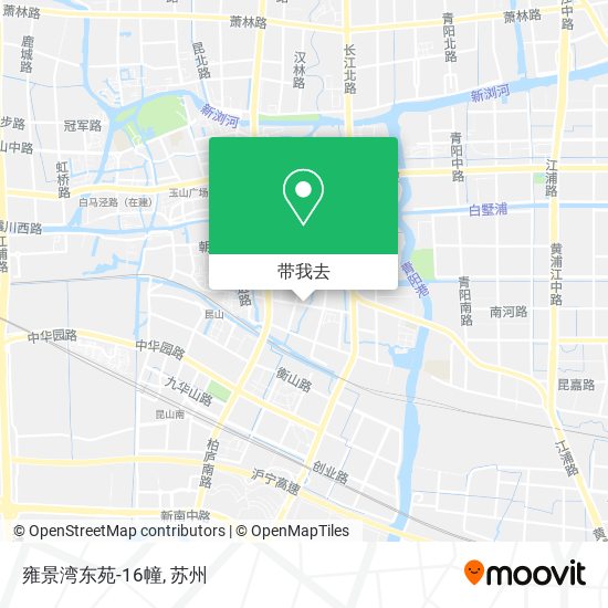 雍景湾东苑-16幢地图