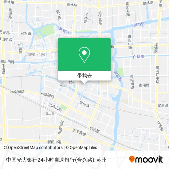 中国光大银行24小时自助银行(合兴路)地图