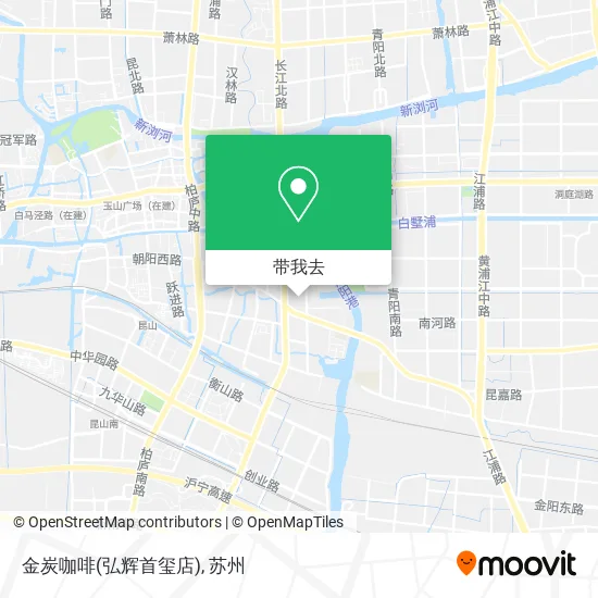 金炭咖啡(弘辉首玺店)地图