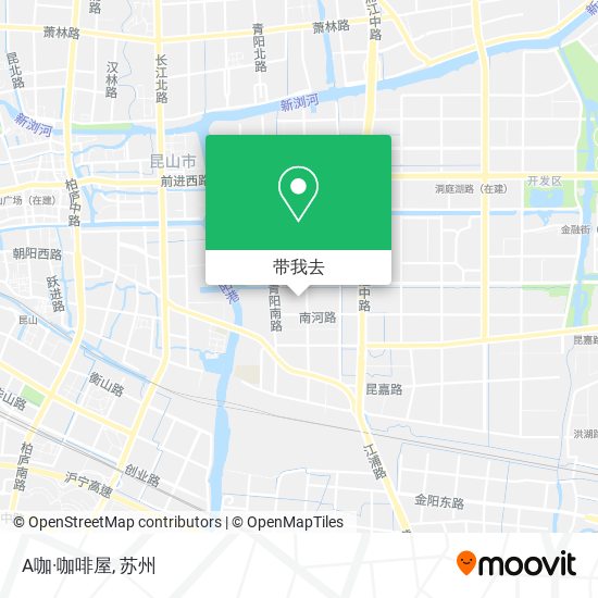A咖·咖啡屋地图