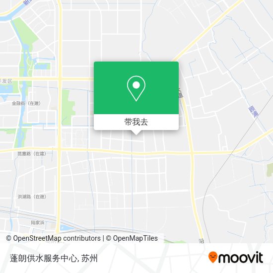 蓬朗供水服务中心地图