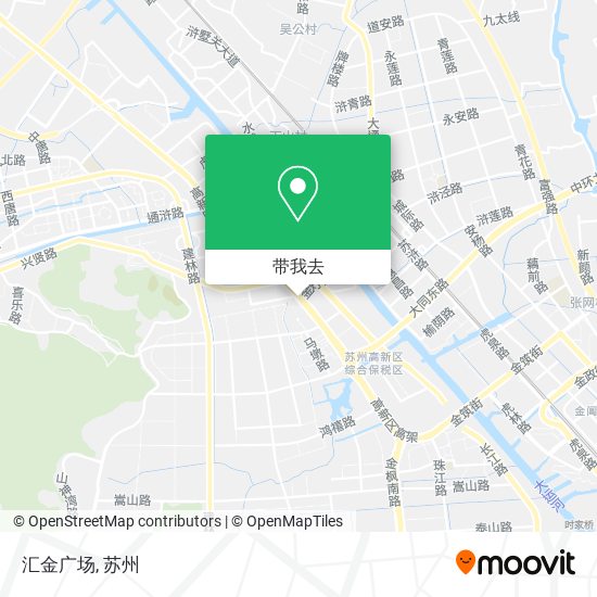 汇金广场地图