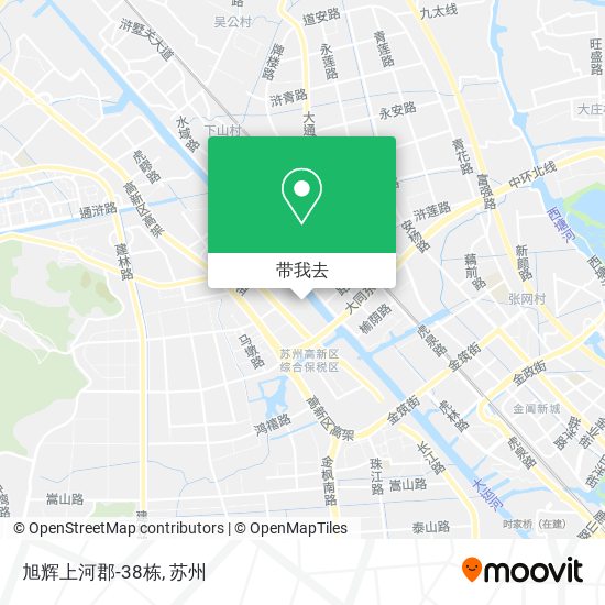旭辉上河郡-38栋地图