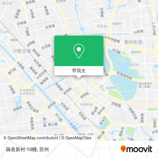 藕巷新村-10幢地图